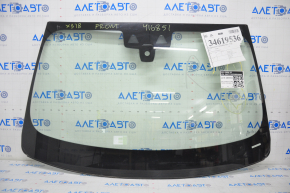 Windshield BMW X3 G01 18-21 for rain sensor and camera, with heated cameras, sand