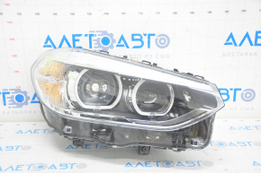 Front right headlight complete BMW X3 G01 18-21 halogen+LED, scratches