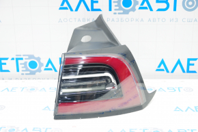 Light outer wing right Tesla Model 3 18- EUR 4 pins, yellow turn signal,