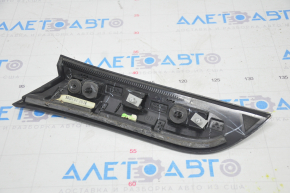 Glass molding right Jeep Compass 17-24 side, black gloss