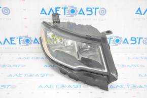 Headlight front right complete Jeep Compass 17-21 halogen, with mount, sand