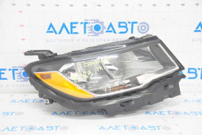Headlight front right complete Jeep Compass 17-21 halogen, with mount, sand