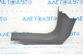Door sill trim front left Jeep Compass 17- black, scratches, broken fastener