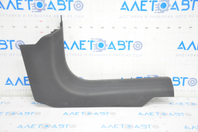 Door sill trim front right Jeep Compass 17- black, scratches