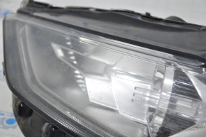 Headlight front left complete Ford Fusion mk5 17-20 halogen, with DRL, sand