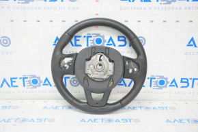 Naked steering wheel Jeep Compass 17-21 leather, black, scratches on the pad