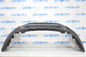 Front bumper bare Ford Fusion mk5 17-18 black, without parking sensors, worn, cracked
