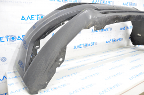 Front bumper bare Ford Fusion mk5 17-18 black, without parking sensors, worn, cracked