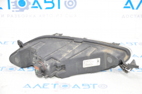 Fog lamp left PTF Ford Fusion mk5 17-18 halogen, broken crepe, sand