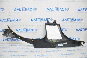 Door sill trim rear right Jeep Compass 17- black, scratches