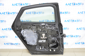 Door assembly rear left Ford Fusion mk5 13-20 black G1, bumps, scratch