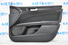 Door trim card front right Ford Fusion mk5 17-20 black black overlay