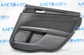 Door trim card rear right Ford Fusion mk5 17-20 black black overlay