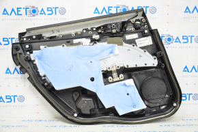 Door trim card rear right Ford Fusion mk5 17-20 black black overlay
