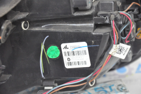 Light outer wing left Jeep Compass 17-18 halogen, scratches
