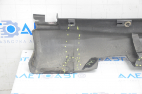 Right threshold Jeep Compass 17 - structure, broken fastener, dented fastener, scratches