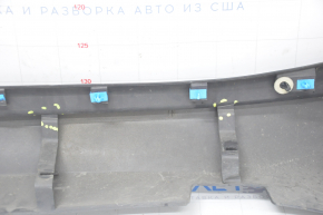 Right threshold Jeep Compass 17 - structure, broken fastener, dented fastener, scratches