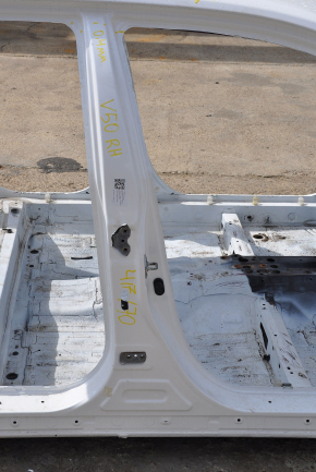 Body pillar central right Toyota Camry v50 12-14 usa on body, painted 0.4mm