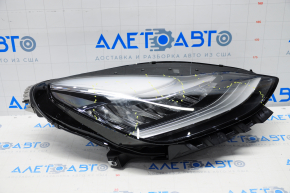 Headlight front right Tesla Model 3 18-20 LED with mount, for polishing