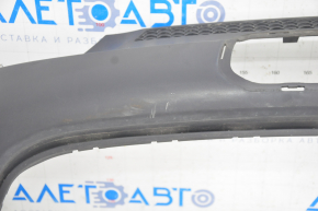 Bare rear bumper lower part Jeep Compass 17 - for parking sensors, for towbar, structure, scratches