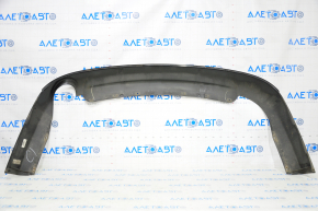 Rear bumper lip Ford Fusion mk5 13-18 for 1 pipe, black, worn