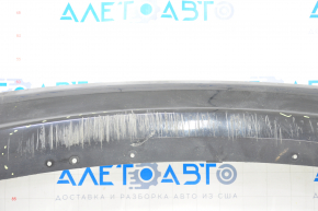 Rear bumper lip Ford Fusion mk5 13-18 for 1 pipe, black, worn