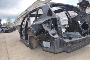 Quarter wing rear left BMW X3 G01 18- on the body, black