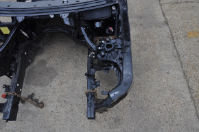 Quarter front left BMW X3 G01 18-21 on the body, black