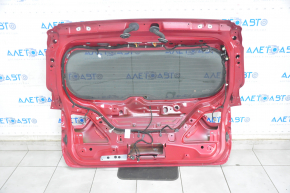 Naked tailgate with glass Jeep Compass 17- red PRM, bumpers