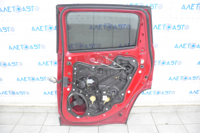 Door assembly rear right Jeep Compass 17- red PRM, bumpers