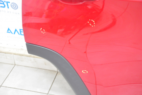 Door assembly rear right Jeep Compass 17- red PRM, bumpers