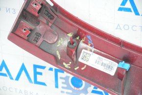 Jeep Compass 17-21 tailgate trim under glass, cracked fastener