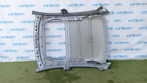 Metal roof of Honda Civic X FC 16-16 4d under the hatch, sawed off