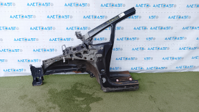 Front left quarter Toyota Prius 30 10-15 graphite, rusty