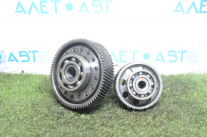 Differential with intermediate gear of the rear electric motor Tesla Model S 12-15 pre-rest