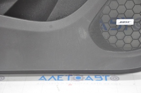 Door trim card front left Chevrolet Volt 16- black leather, BOSE, scratches