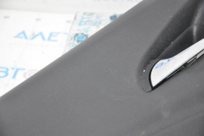 Door trim card rear left Chevrolet Volt 16- black, missing trim, scratches