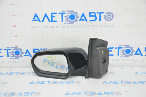 Side mirror left Chevrolet Volt 16- 5 pins, black, scratch
