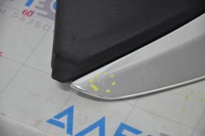 Triangle plug rear wing left Chevrolet Volt 16- chrome, scratches, broken fastener
