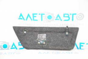 Trunk pocket lid left Lexus RX350 RX450h 10-15 black, broken latch, no fastening, torn