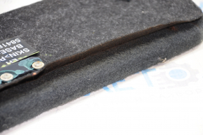 Trunk pocket lid left Lexus RX350 RX450h 10-15 black, broken latch, no fastening, torn