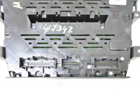 Ford Fusion mk5 13-20 SYNC 1 radio control panel, for dual-zone climate control, coating defect