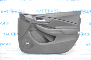Door trim card front right Chevrolet Volt 16- black leather, BOSE, tear