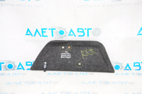Trunk pocket lid right Lexus RX350 RX450h 10-15 black, without latch, without fastening, torn