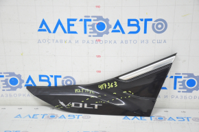 Left wing molding Chevrolet Volt 16 - black gloss + chrome, scratches
