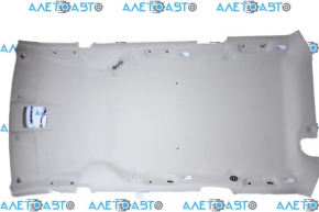 Toyota Sienna 11-12 gray headliner without sunroof, needs cleaning, broken, fabric peeling off