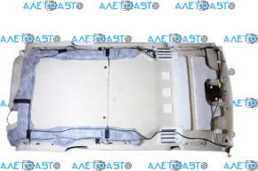 Toyota Sienna 11-12 gray headliner without sunroof, needs cleaning, broken, fabric peeling off