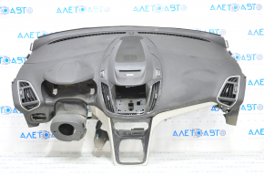 Torpedo front panel without AIRBAG Ford Escape MK3 13-16 prerest, contact with water, scratches