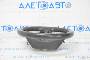 Naked steering wheel Chevrolet Volt 16 - black leather, heated, tears, scratches