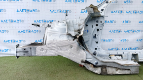 Front right quarter Audi Q5 8R 09-17 white with central pillar